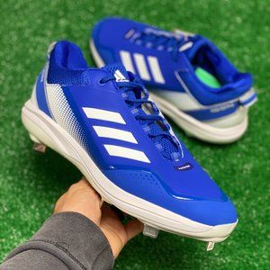 Adidas Icon 7 Blue Mens Low Top Baseball Cleats Shoes FZ1556 NEW Sz 13